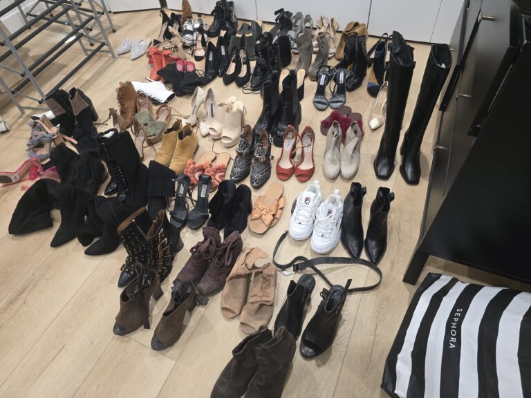 mildew and mold on clothes and shoes