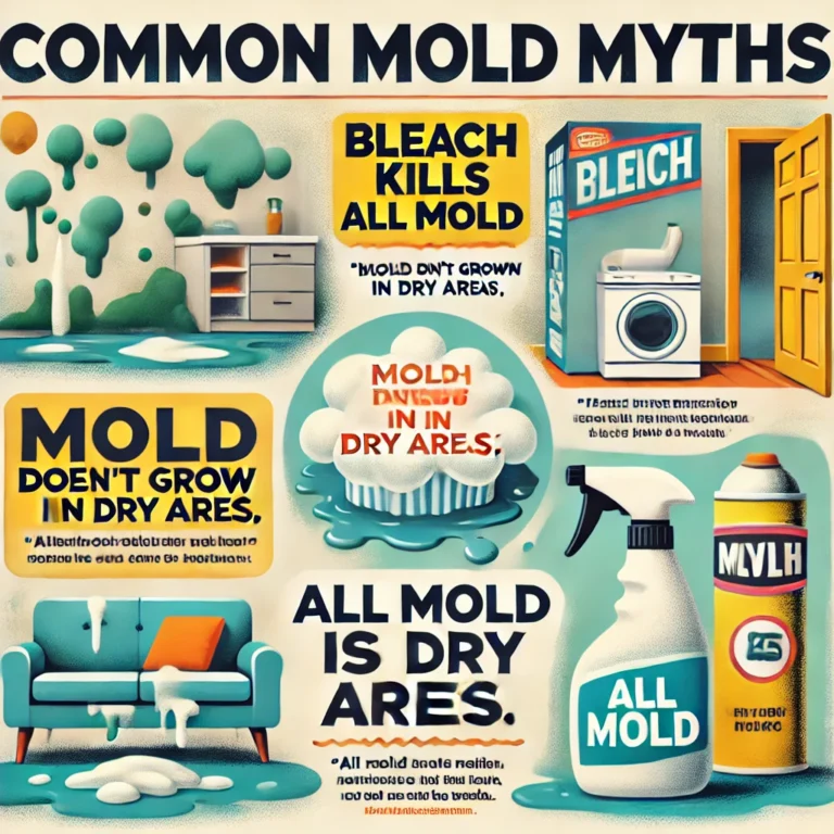 bleach killing mold