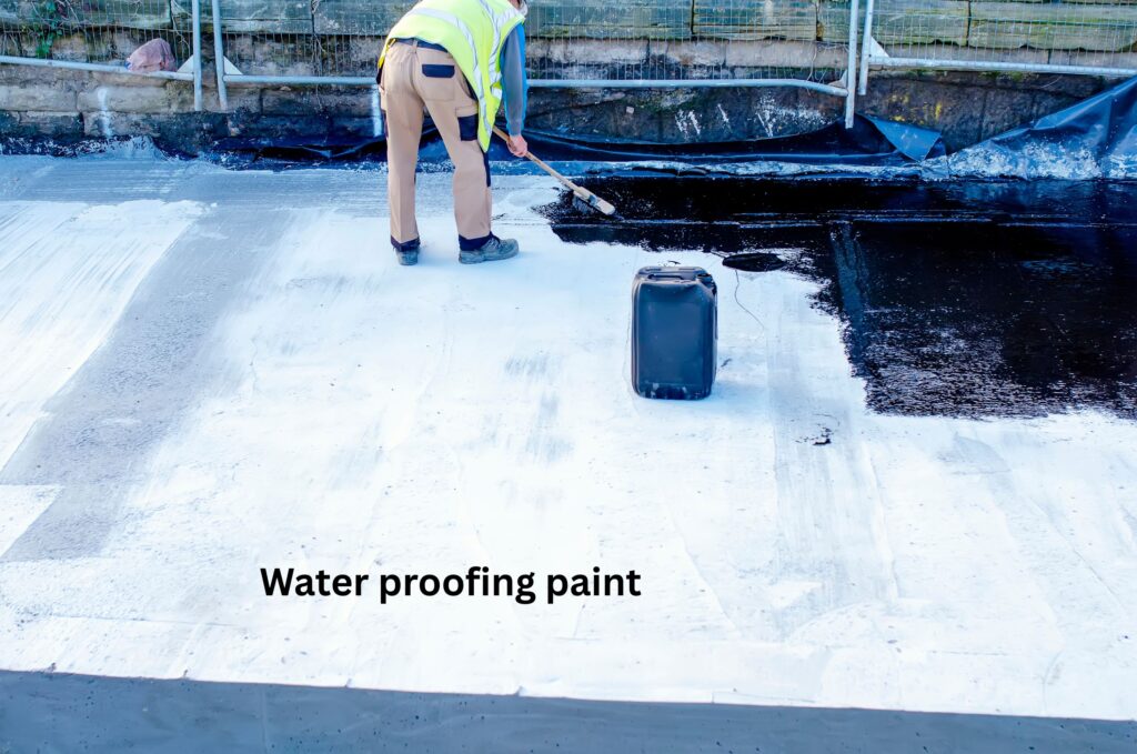 Water proofing paint